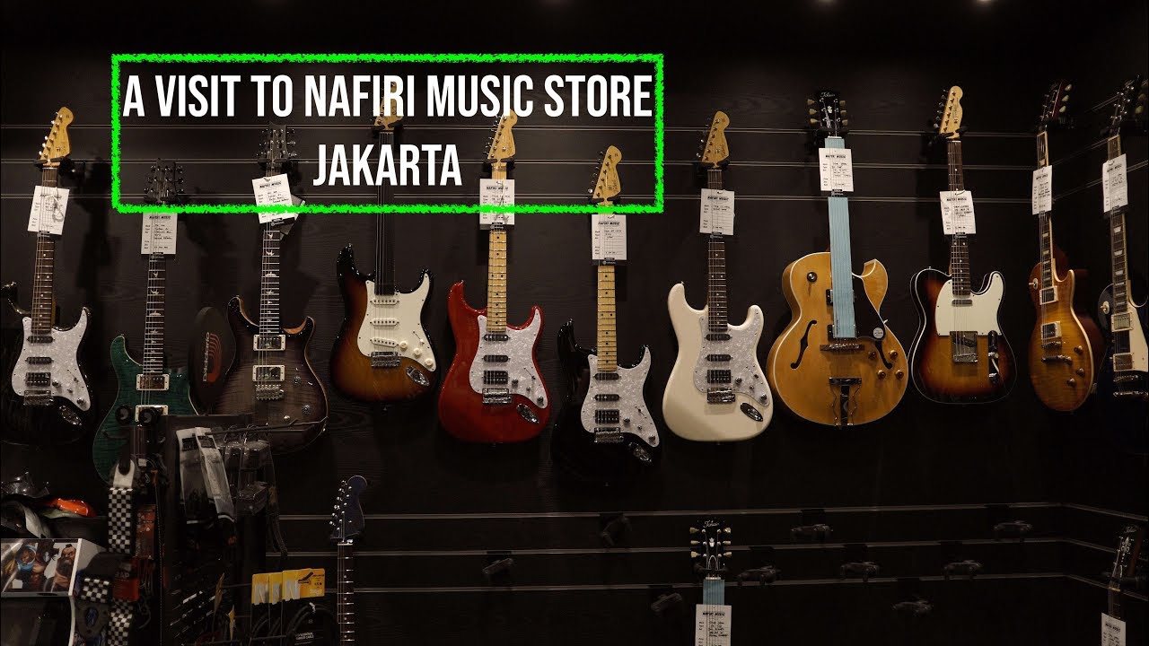 A Visit To Nafiri Music Store | Jakarta Indonesia | Guitar Heaven |