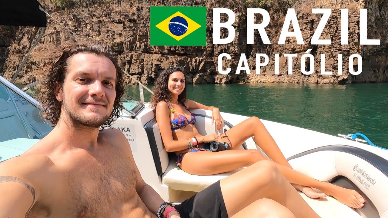 $150 PRIVATE BOAT TOUR IN BRAZIL 🇧🇷 CAPITÓLIO | MINAS GERAIS