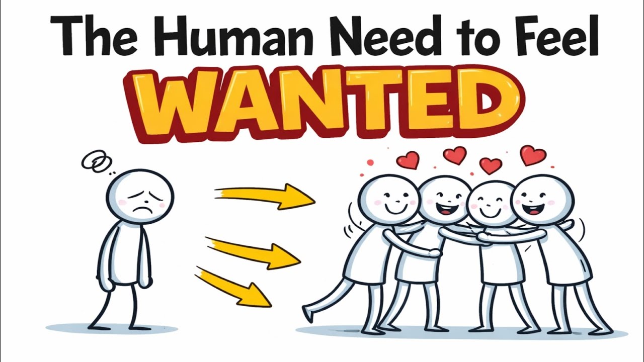 WANTED || THE HUMAN NEED TO FEEL || #youtube 