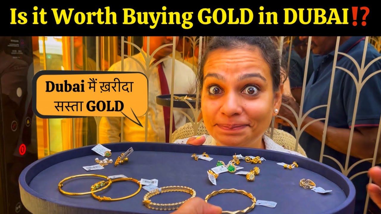 Buying GOLD in DUBAI | Where to Buy Gold in Dubai? Dubai Gold Souq Tour
