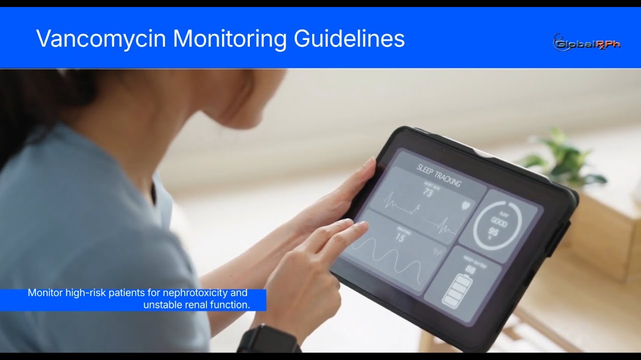 Vancomycin Dosing & Therapeutic Drug Monitoring Explained | GlobalRPh