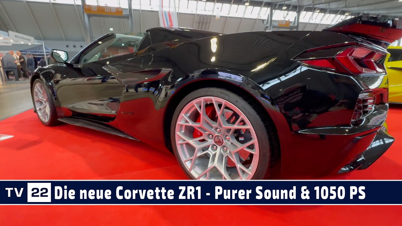 MOTOR TV22: Karl Geiger präsentiert die neue Corvette ZR1 exklusiv für TV22