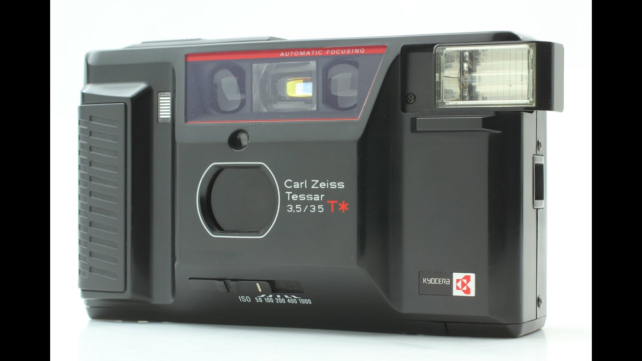 ★SOLD OUT★  211100200148 : YASHICA T AF-D Zeiss Tessar 35mm F3.5  Operation check video