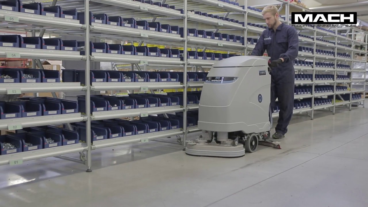 MACH M510 and M610 SCRUBBER DRYERS