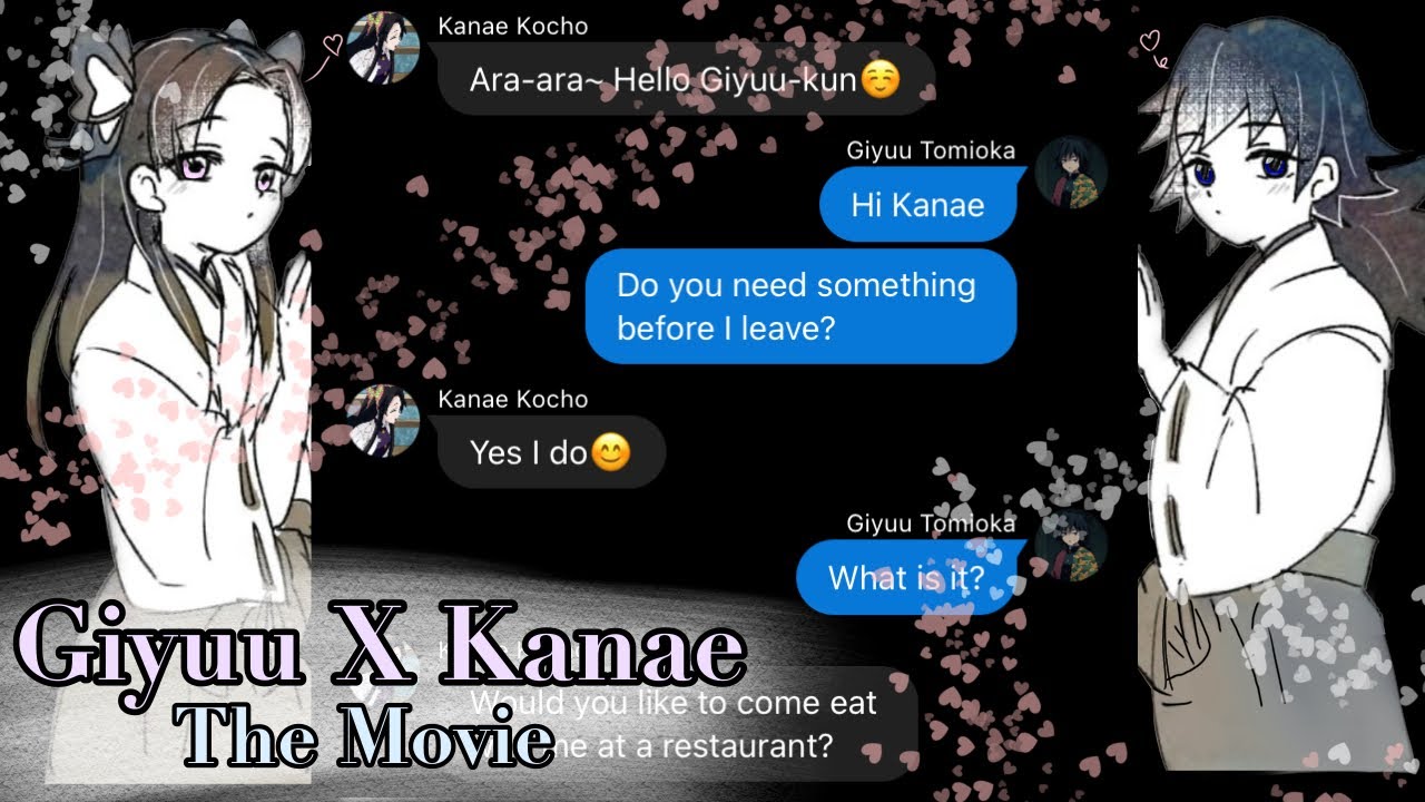 Giyuu x Kanae The Movie (Full Story) - Demon Slayer Texting Story