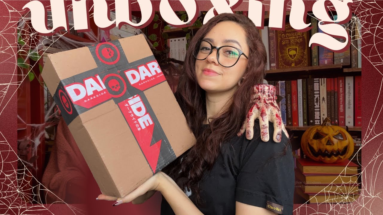 💀um unboxing a cara do halloween | Sonho de Estante