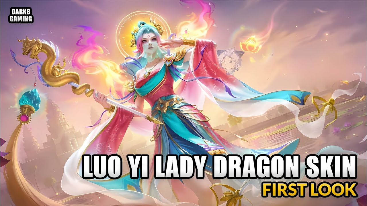 Luo Yi Lady Dragon Skin First Look | Mobile Legends