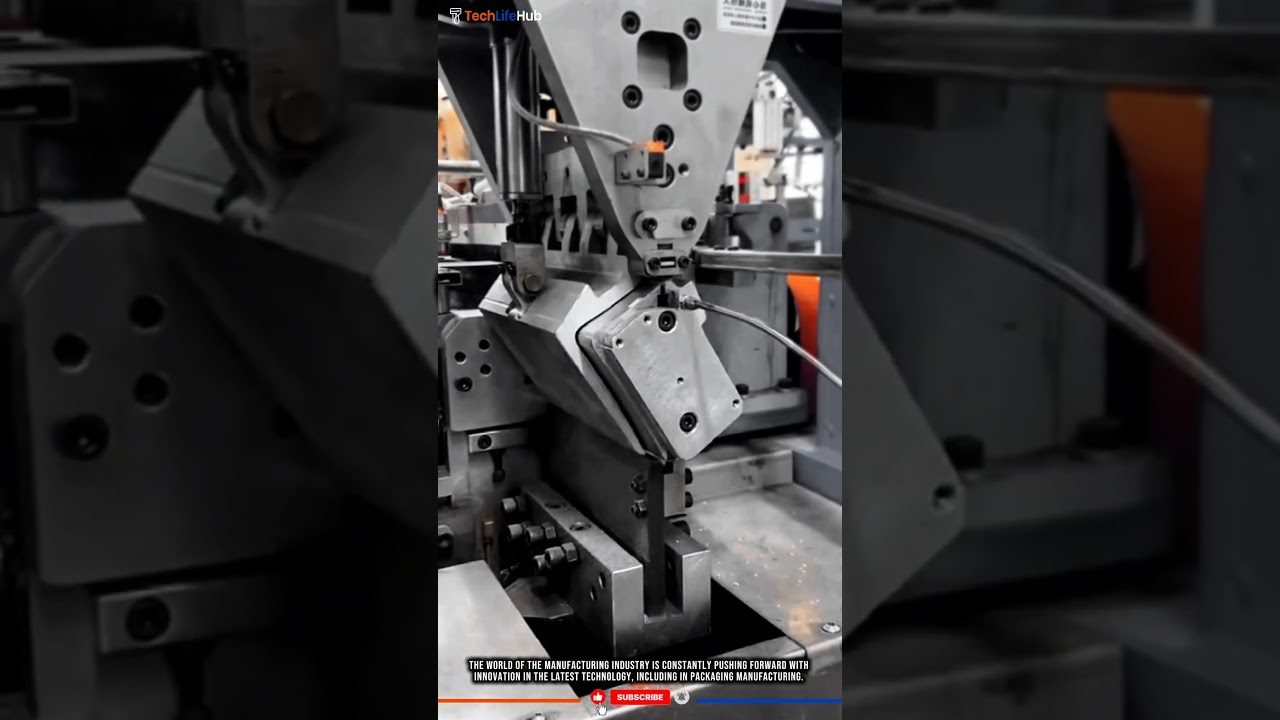 Innovation Technology Packaging: Automated Can Production Machine, Fast & Efficient. #tech
