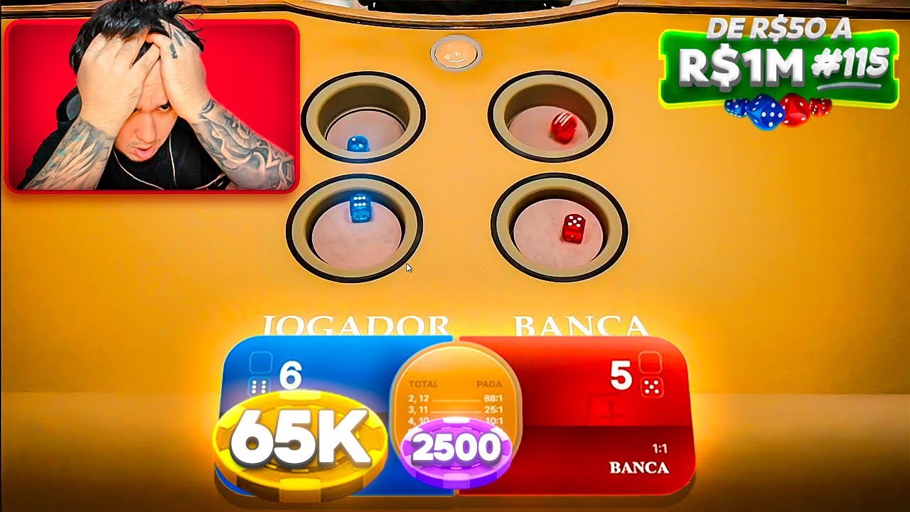 DE R$50 A R$1.000.000 NO BAC BO! - (EP.115)