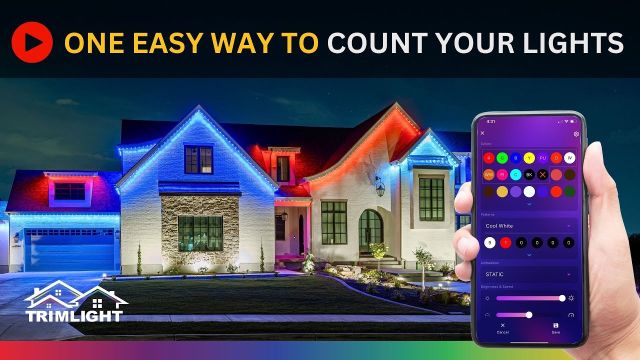 One Easy Way To Count Your Trimlight Lights Pt.1