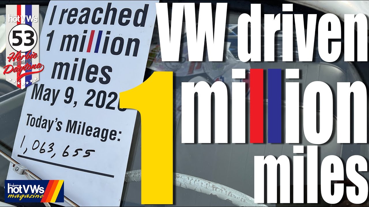 1963 Herbie Driven One Million Miles (1,600,000km) Hot VWs Magazine