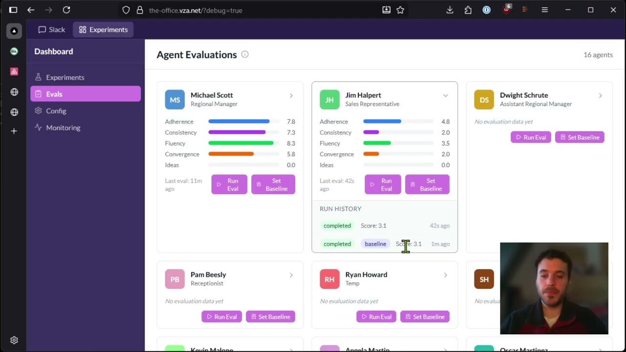 The Office — AI Agent Simulation