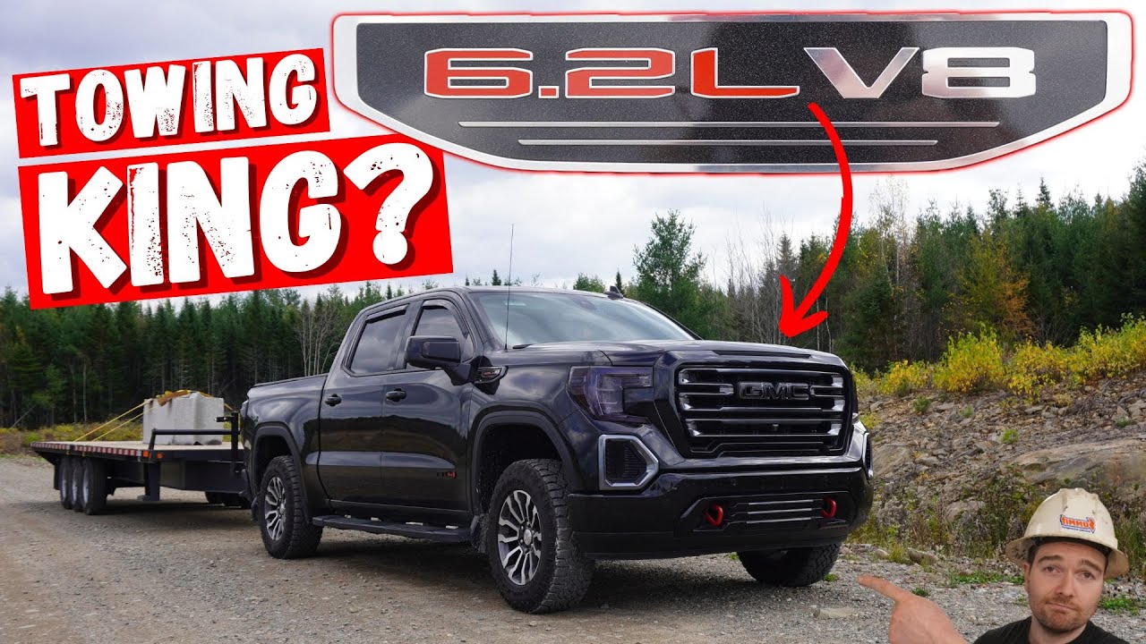 Двигатель Chevy 1500 6,2 л V8 **Обзор тяжелой механической буксировки** | ЛУЧШЕ, чем 3,5 л ECOBOO...