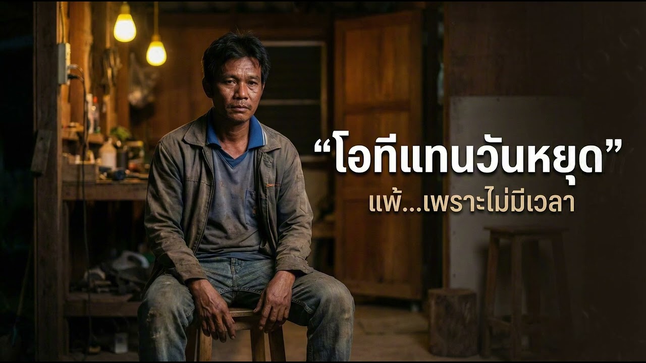 โอทีแทนวันหยุด By แรงใจปลายทาง ดํารงค์