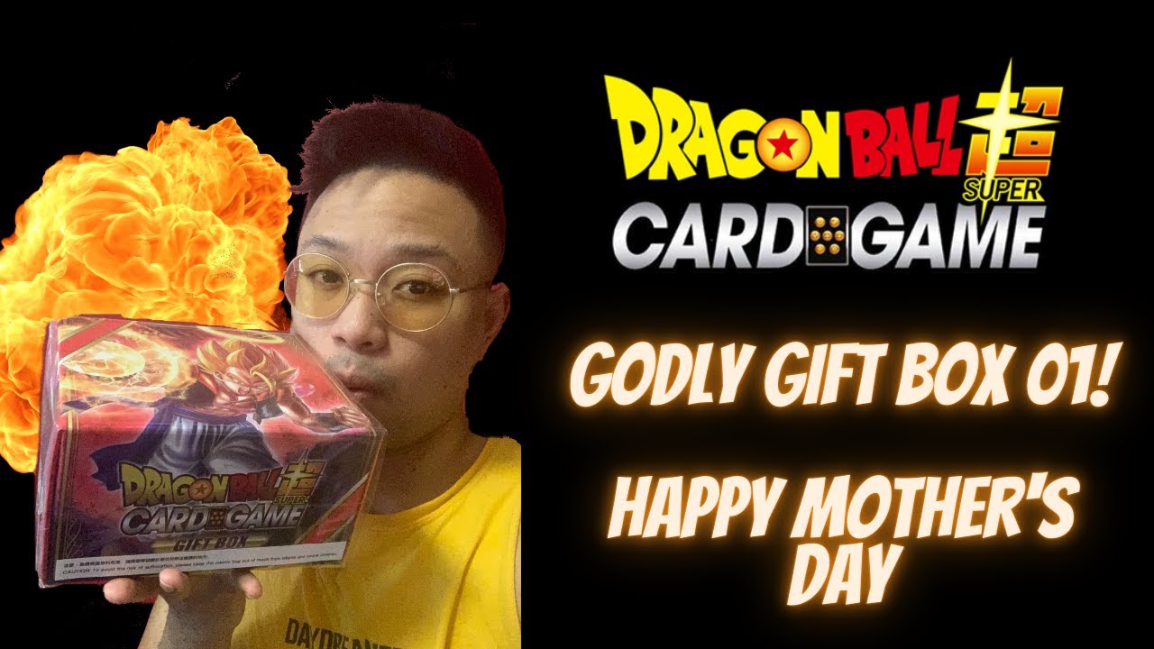 Подарочный набор для карточной игры Dragon Ball Super - GODLY PULL ко Дню матери!