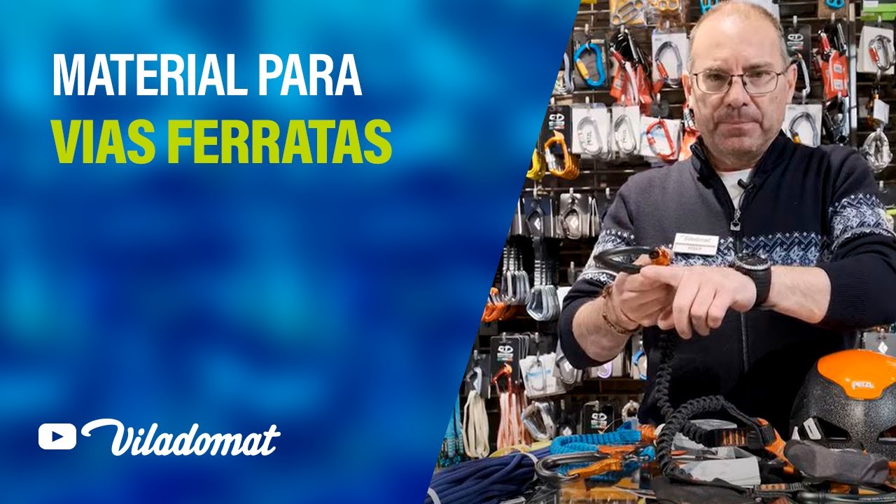 Material para vía ferrata: ¿Qué necesito?