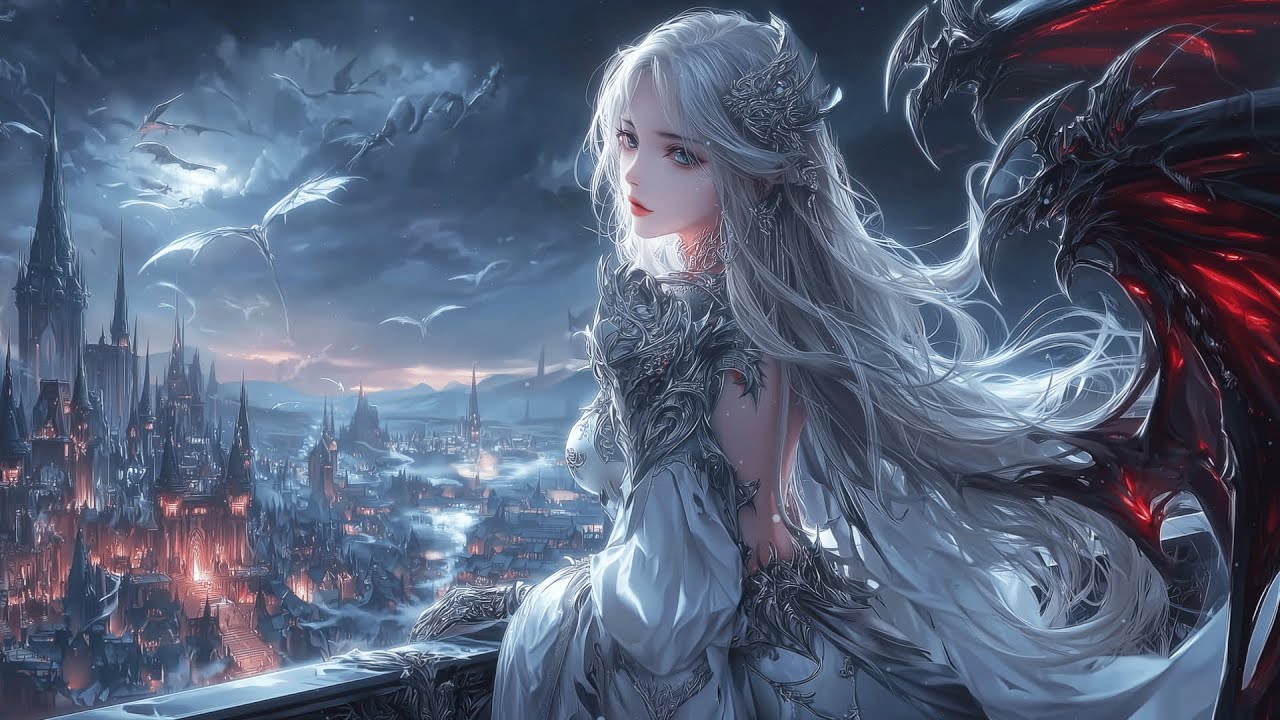 Powerful Female Vocal | Epic Dark Cinematic Fantasy | The Night of Divided Wings