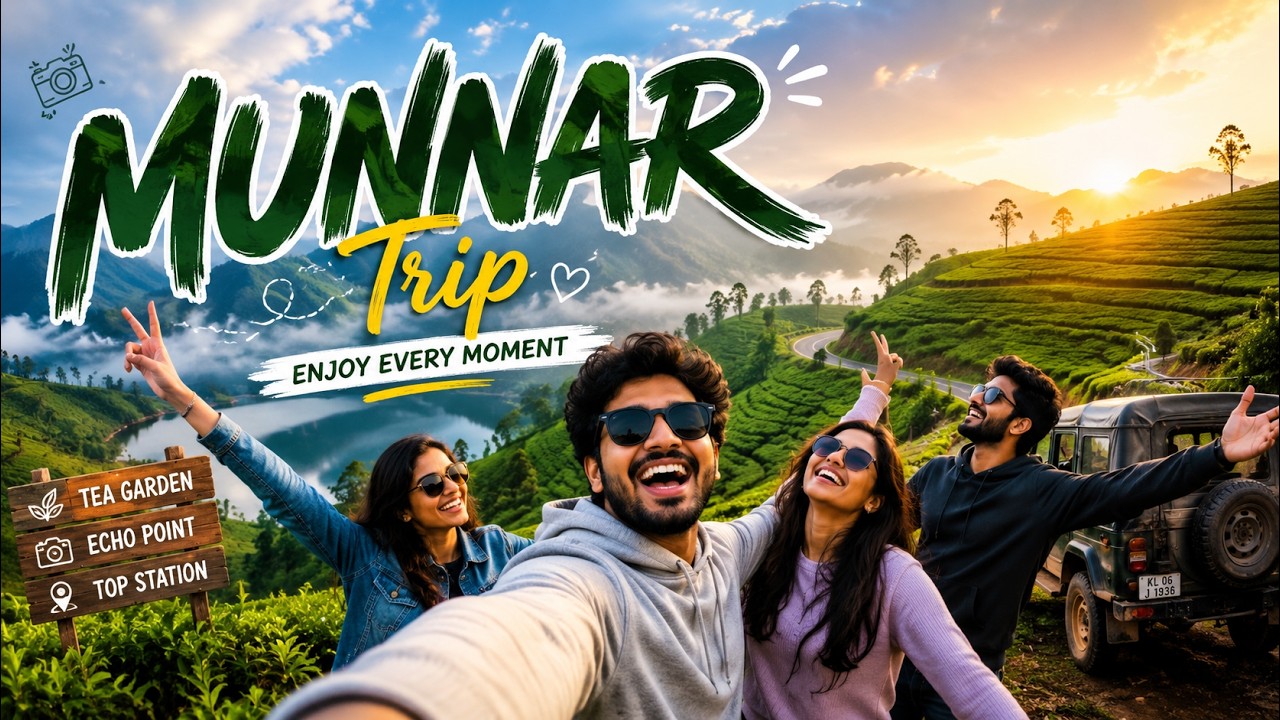 Munnar-க்கு போக போறீங்களா 💯🏞️ Munnar tourist place in Tamil #explorepanniruvom #munnar #kerala #trip