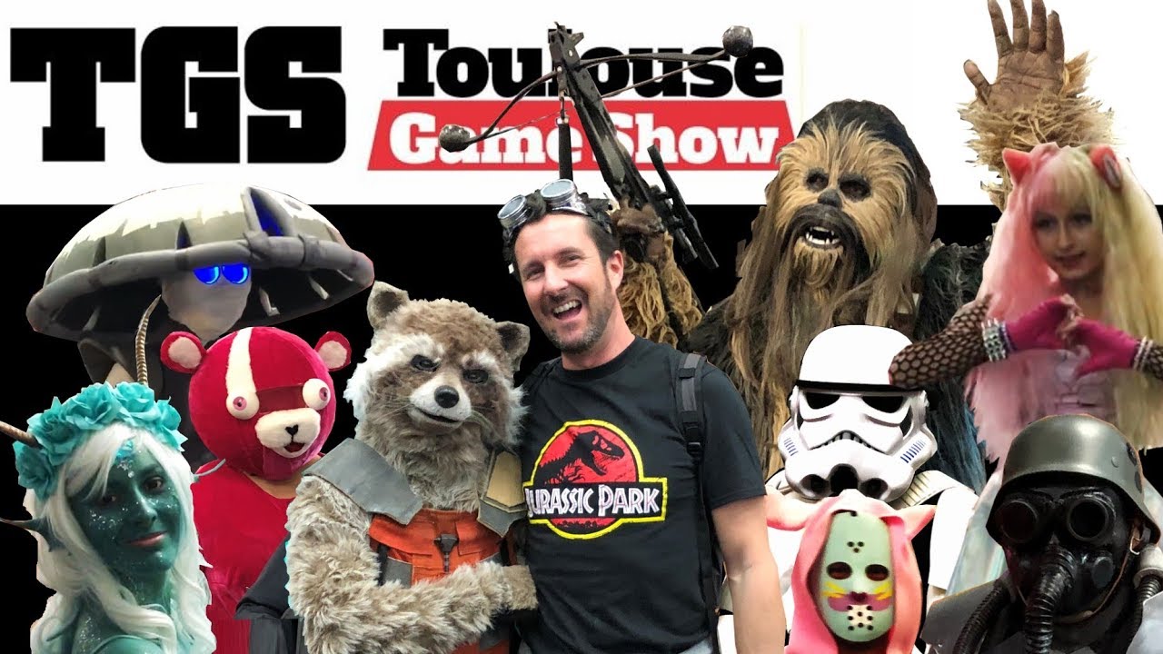 UNE JOURNEE DE FOU AU TOULOUSE GAME SHOW 2018 !!! 😄👾