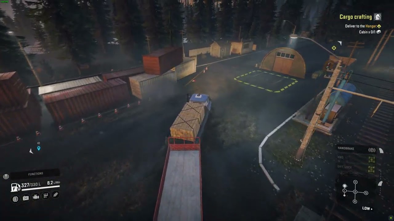 SnowRunner | Cargo crafting | Tayga 6436