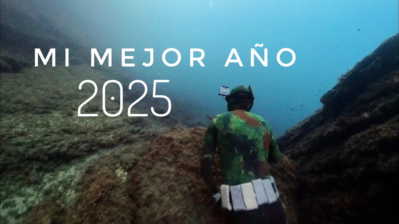 Mi mejor a&ntilde;o sin duda 2025 - Pesca submarina