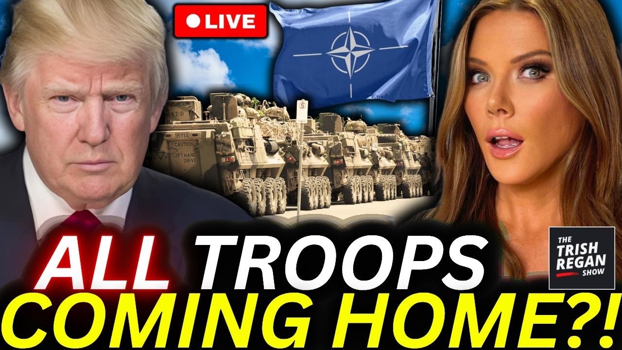 СРОЧНО: Трамп ВЫВОДИТ 100 000 военнослужащих из Европы?! НАТО в ПОЛНОЙ ПАНИКЕ