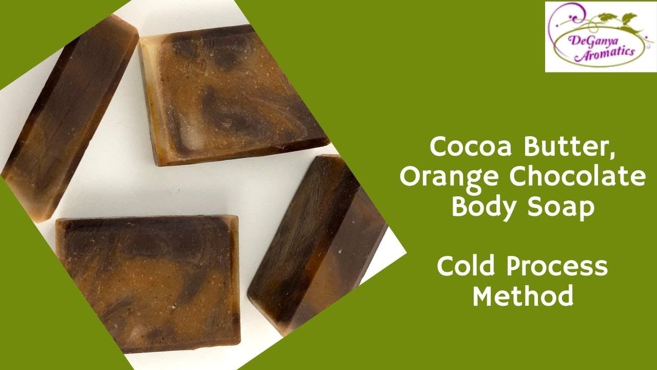 Cocoa Butter, Orange Chocolate Body Soap