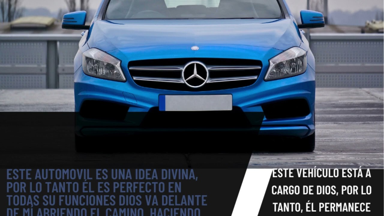 ¡BENDICE TU AUTO!
