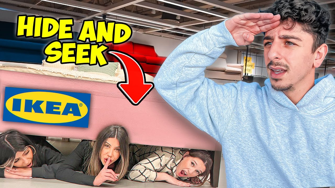 Hide & Seek in IKEA! **Winner Gets Room Makeover**