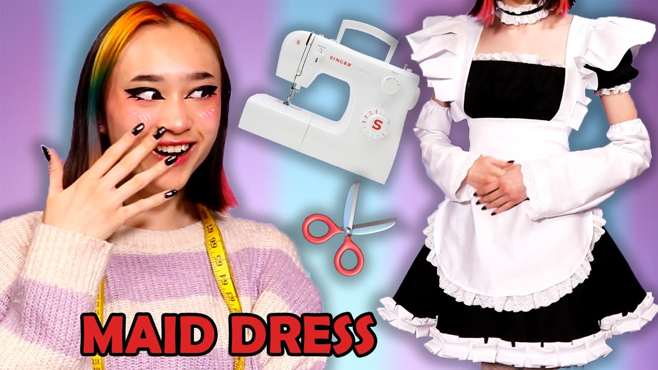 EEN MAID DRESS NAAIEN