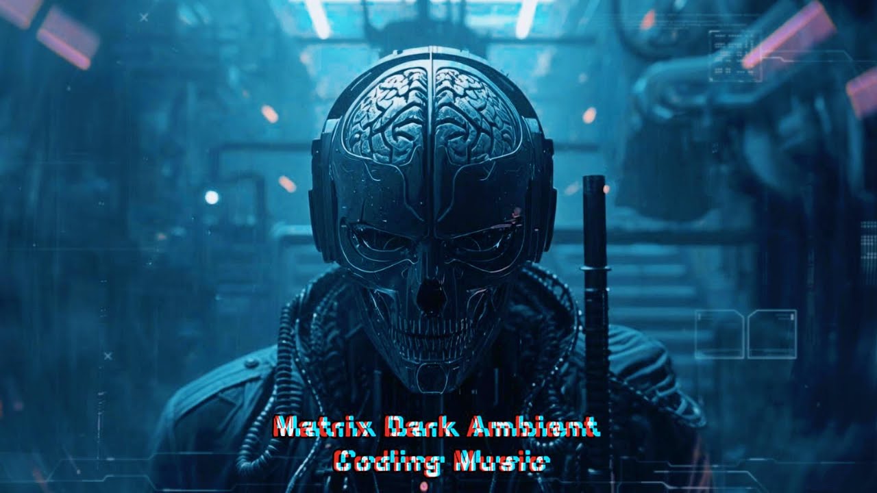 Matrix Dark Ambient Coding Music – Deep Focus Cyberpunk Soundscape for Programming & Study