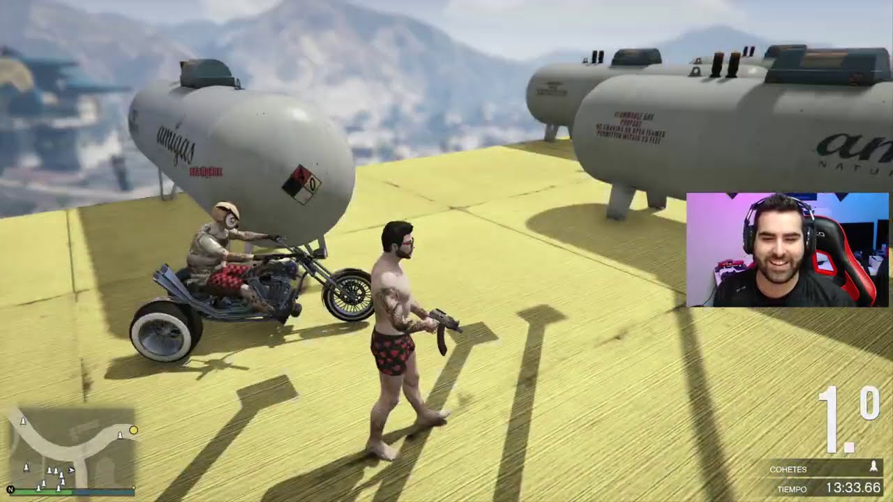 HAGO QUE FARGAN TENGA MUCHO MIEDO EN ESTE PARKOUR...