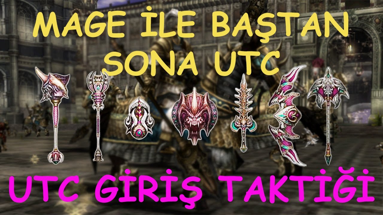 UTC GİRİŞ || MAGE UTC ||ChatlaqMuhendis || Knight Online