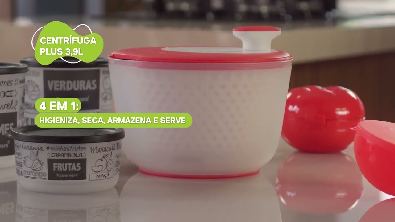 Treinamento Tupperware Centrífuga Plus 4 em 1