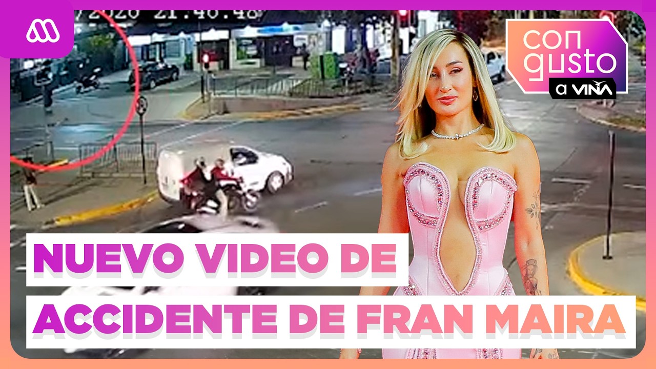 Nuevo video revela momento clave del atropello de Fran Maira a motociclista