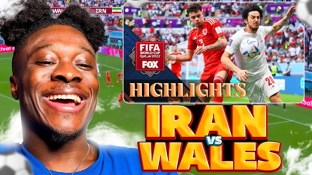 Wales 🏴󠁧󠁢󠁷󠁬󠁳󠁿 vs. Iran Highlights | 2022 FIFA World Cup 💚🤍❤️REACTION