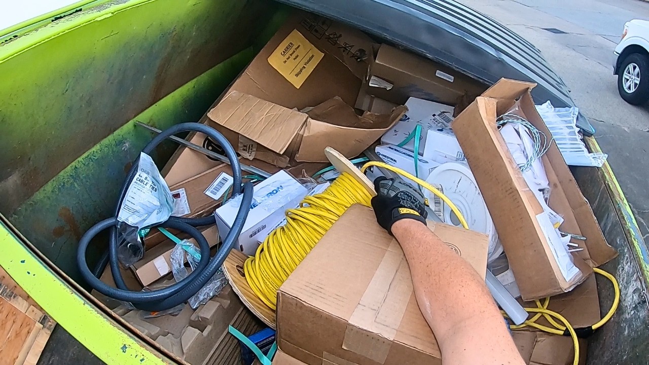 Dumpster Diving & Curbsiding 