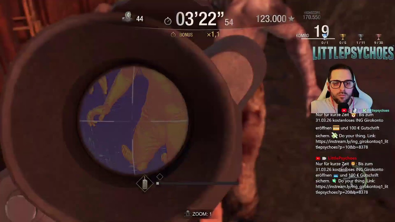 Resident Evil 4 (PS5Pro) - Platin Run - Erster Run gleich ohne Heal?😅 #1