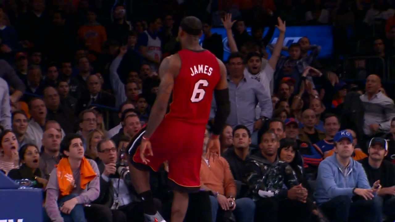 LeBron Ices the Win with the Steal and Slam