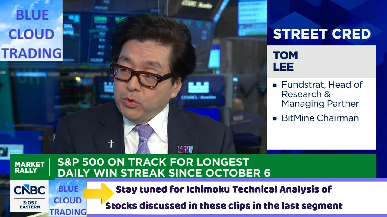 TOM LEE SHARES HIS PREDICTION ON WHERE THE MARKET IS GOING
