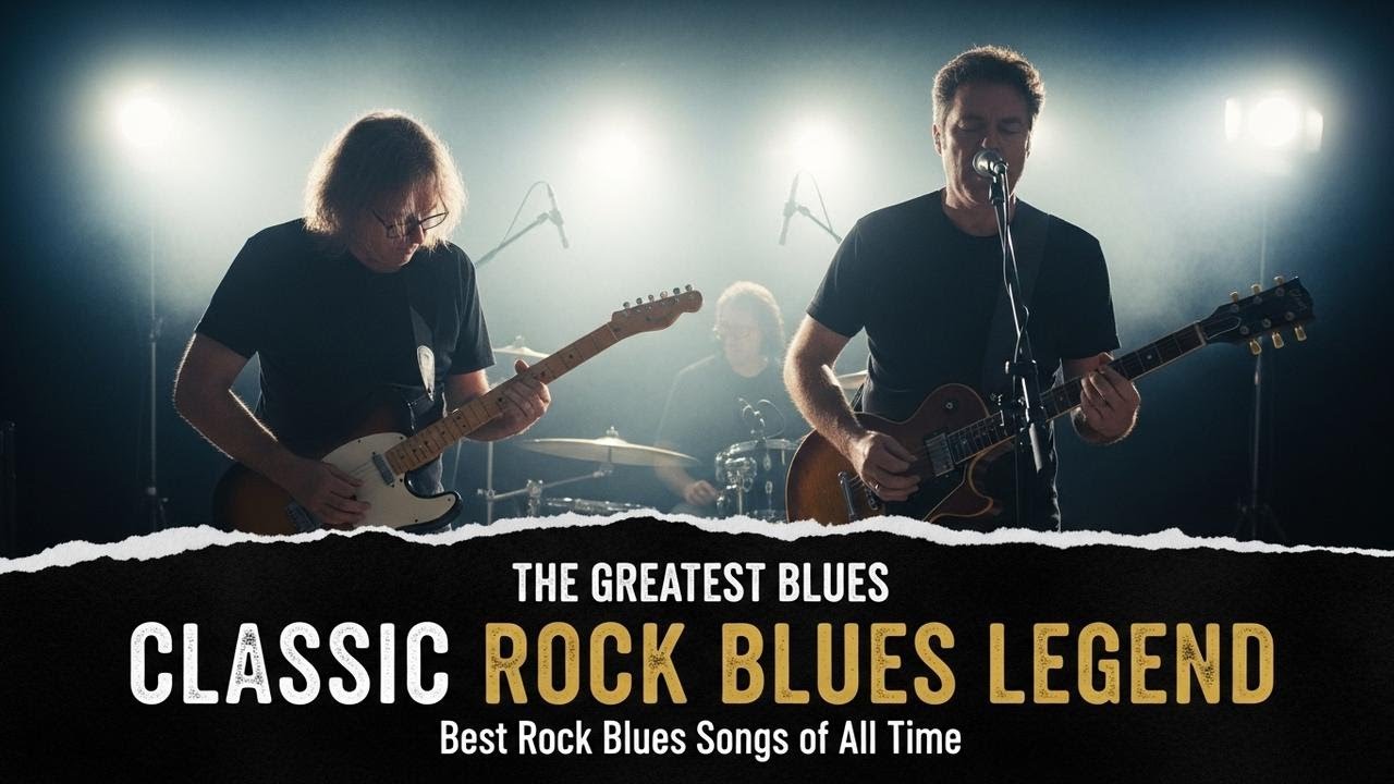 Jimi Hendrix, ZZ Top, Eric Clapton, BB King, Muddy Waters – Blues Rock Legends Sound