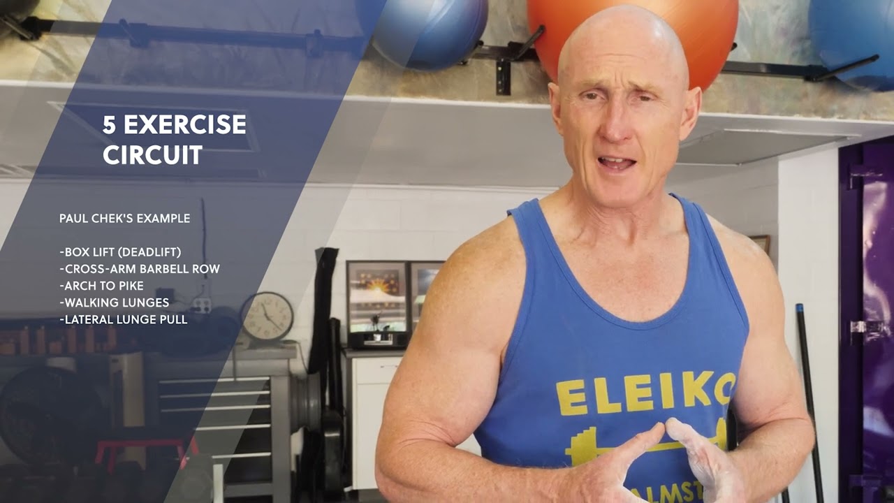 Моя круговая тренировка из 5 упражнений