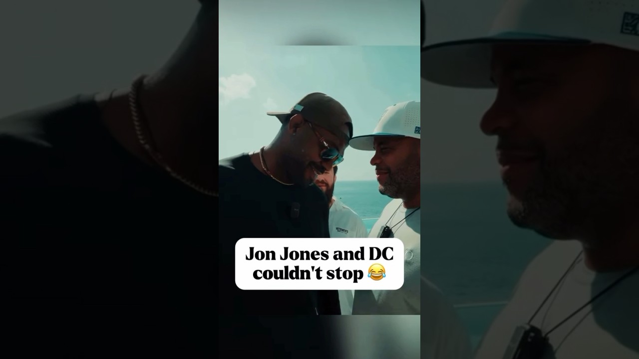 Jon Jones and Daniel Cormier couldn&rsquo;t stop talking trash to each other