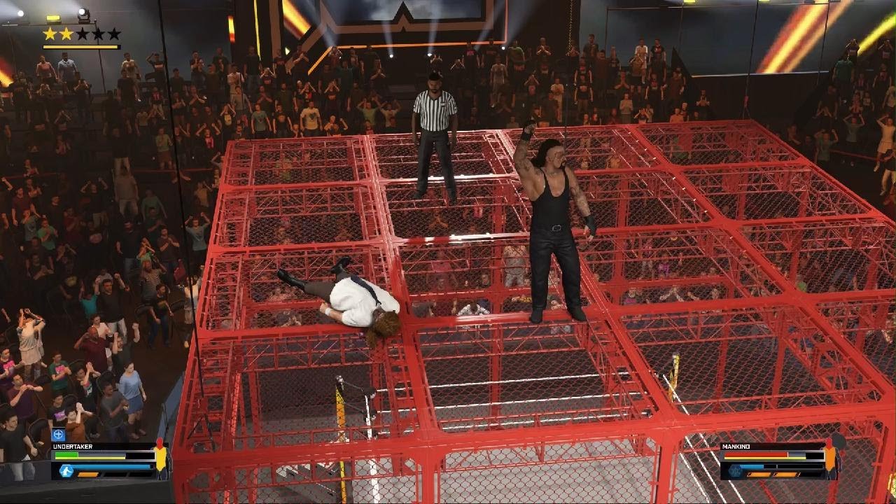 UNDERTAKER AND MANKIND RETURNS TO WWE  2K26IN A HELL IN A CELL MATCH LEGENDARY DIFFICULTY 