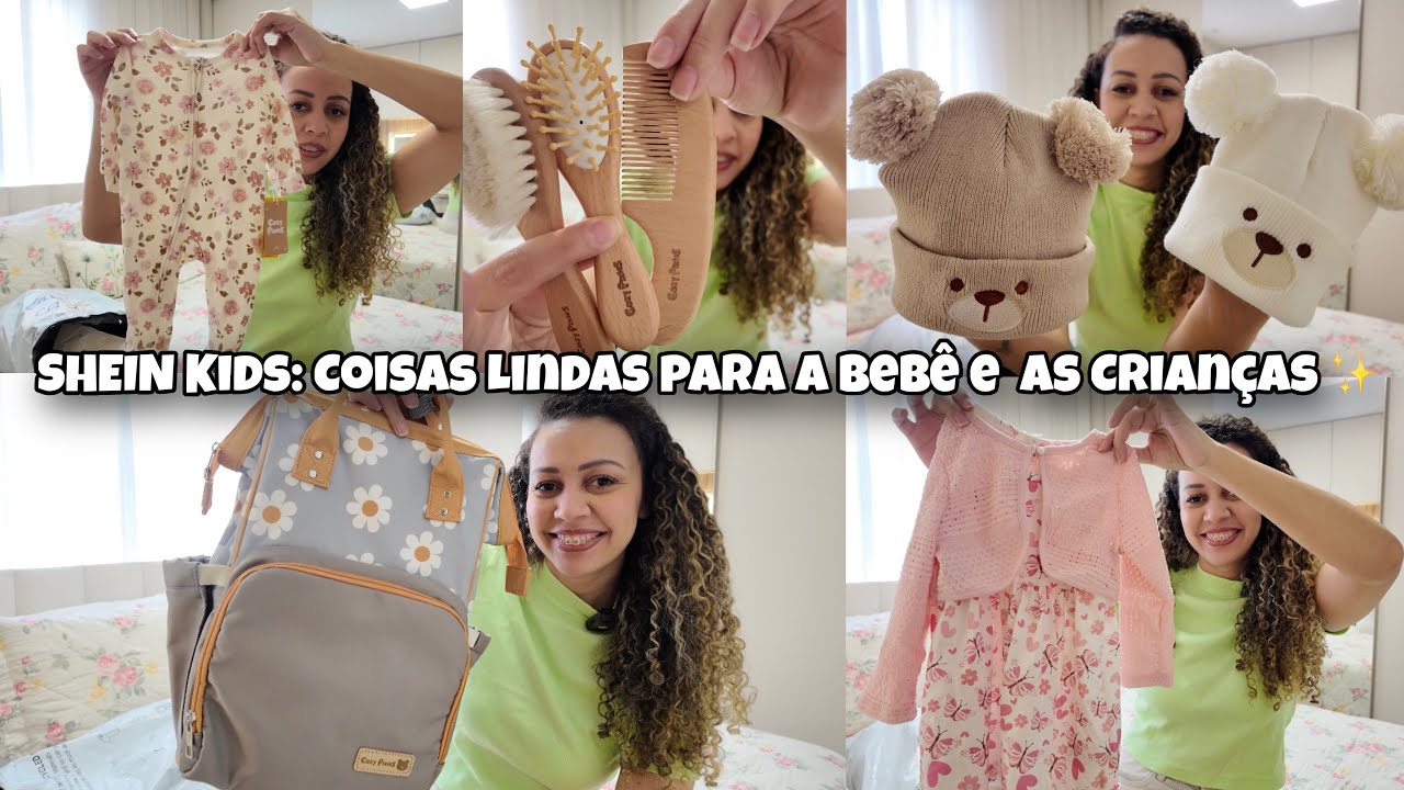 SHEIN Kids: Coisas Lindas para a Bebê e as Crianças ✨ 