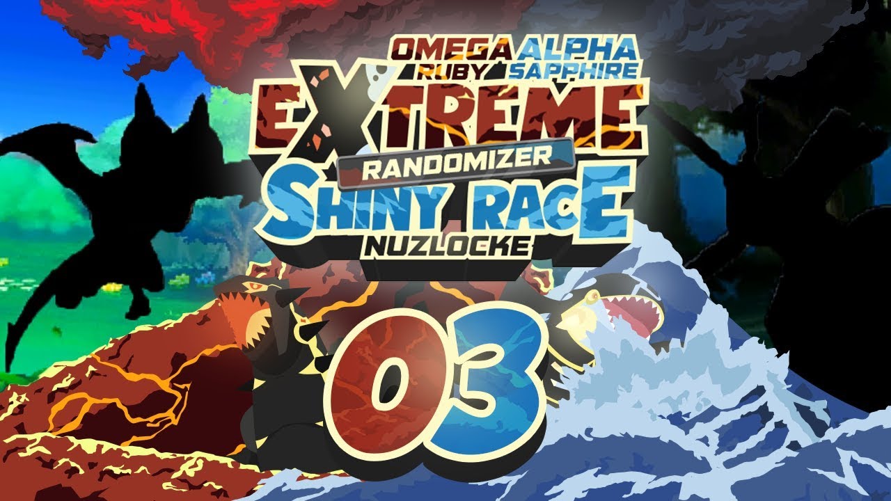 INCREDIBLE DRAGONS and LEGENDARY ATTACKS! Pokémon ORAS Extreme Randomizer Shiny Race Nuzlocke Ep 03