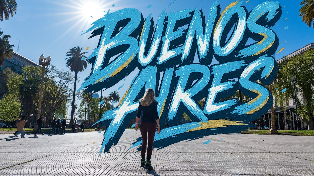 Vlog 112 #ARGENTINE 🇦🇷 : BUENOS AIRES , On d&eacute;barque au pays des barbecues , du foot et du tango