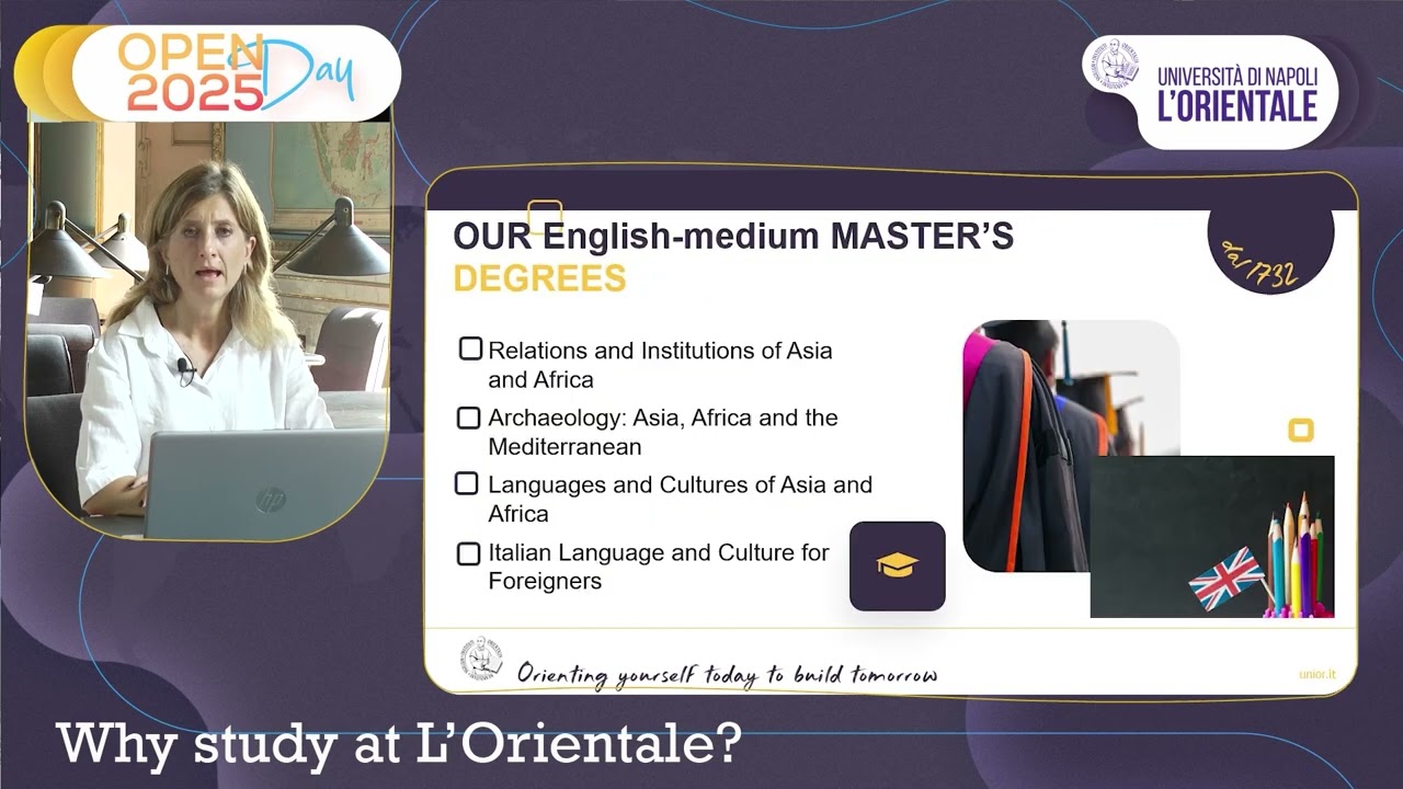 Why study at L'Orientale