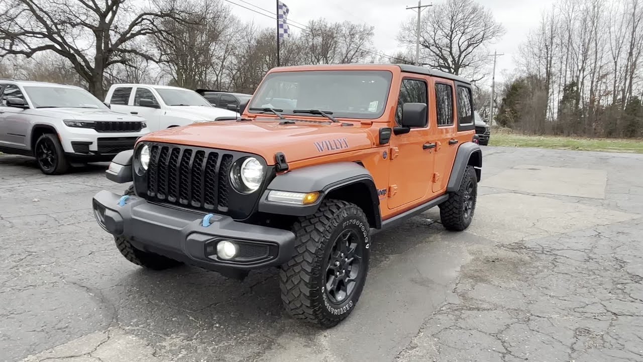 2023 Jeep Wrangler 4xe Vicksburg, Fulton, Schoolcraft, Portage, Pavillion