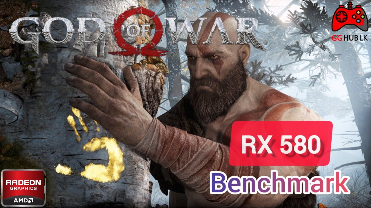 GOD OF WAR | RX 580 8GB | i5-3470 | 16GB | low - Ultra Settings #godofwar #benchmark #rx580